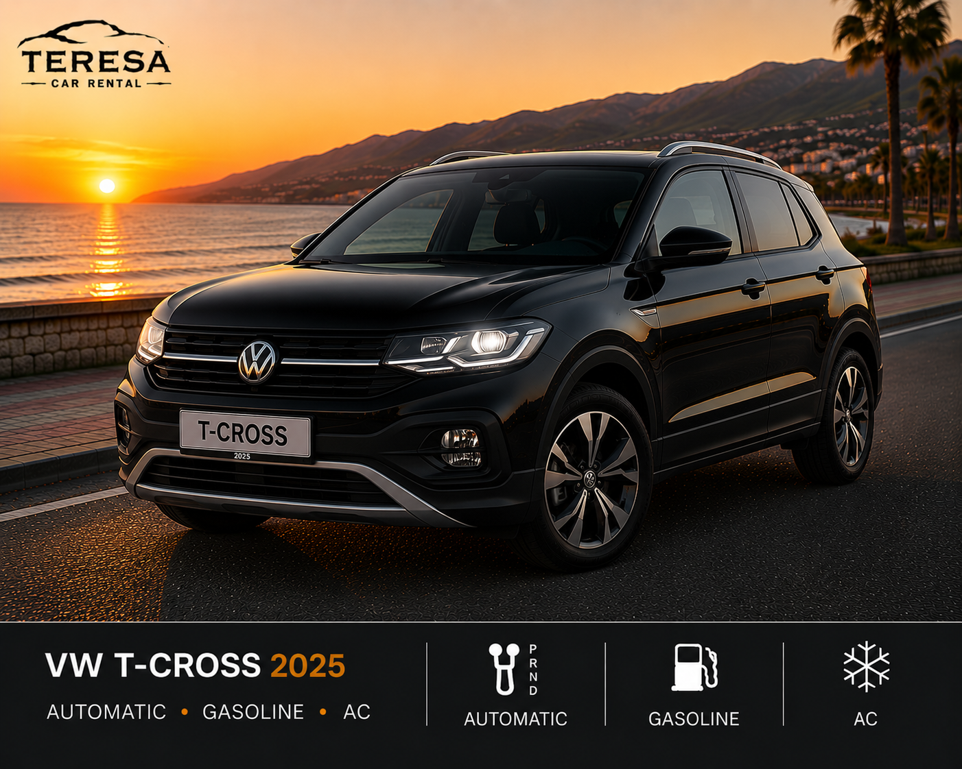 VOLKSWAGEN T CROSS 2025 CROSSOVER AUTOMATIKE